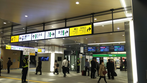 新潟駅在来線コンコース