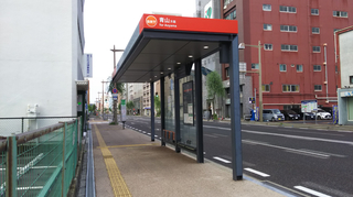 新潟市BRT東中通バス停