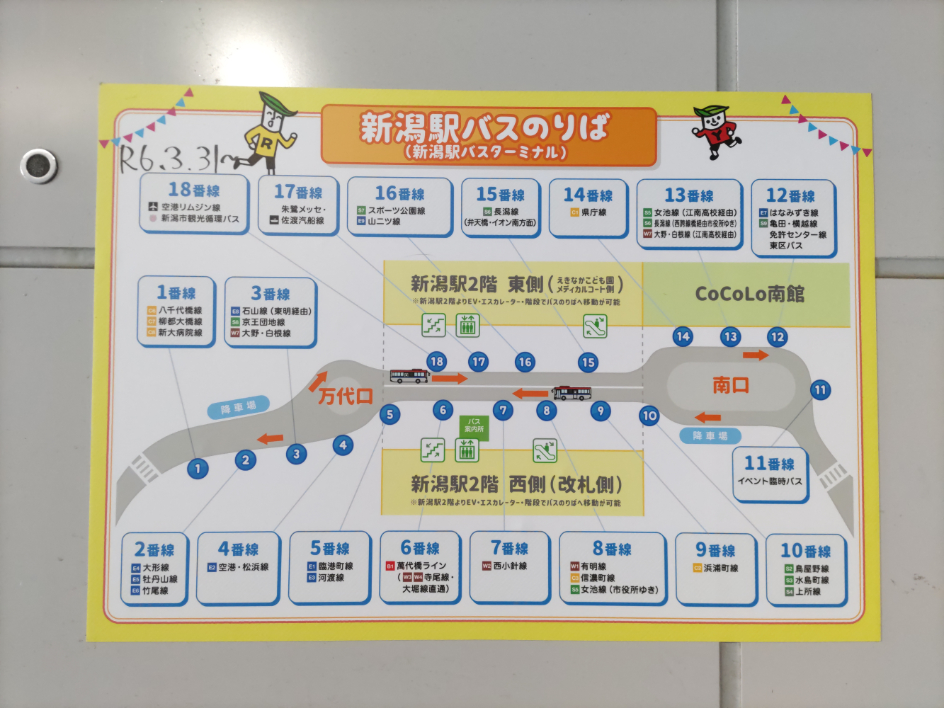 新潟 ショップ 駅 から 南 イオン バス