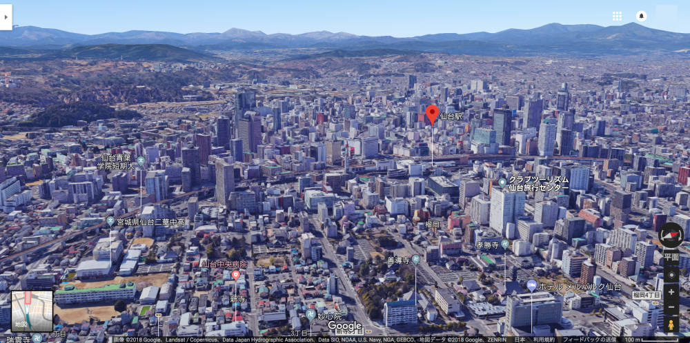 にいがたガイダンス 新潟の魅力をガイダンスするブログ 政令市で都会の新潟市 新潟市は都会なのか 新潟 市と他の政令市の中心市街地をgoogleの航空写真で比べてみる